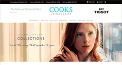 Desktop Screenshot of cooksjewellers.com