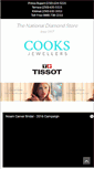 Mobile Screenshot of cooksjewellers.com