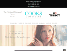 Tablet Screenshot of cooksjewellers.com